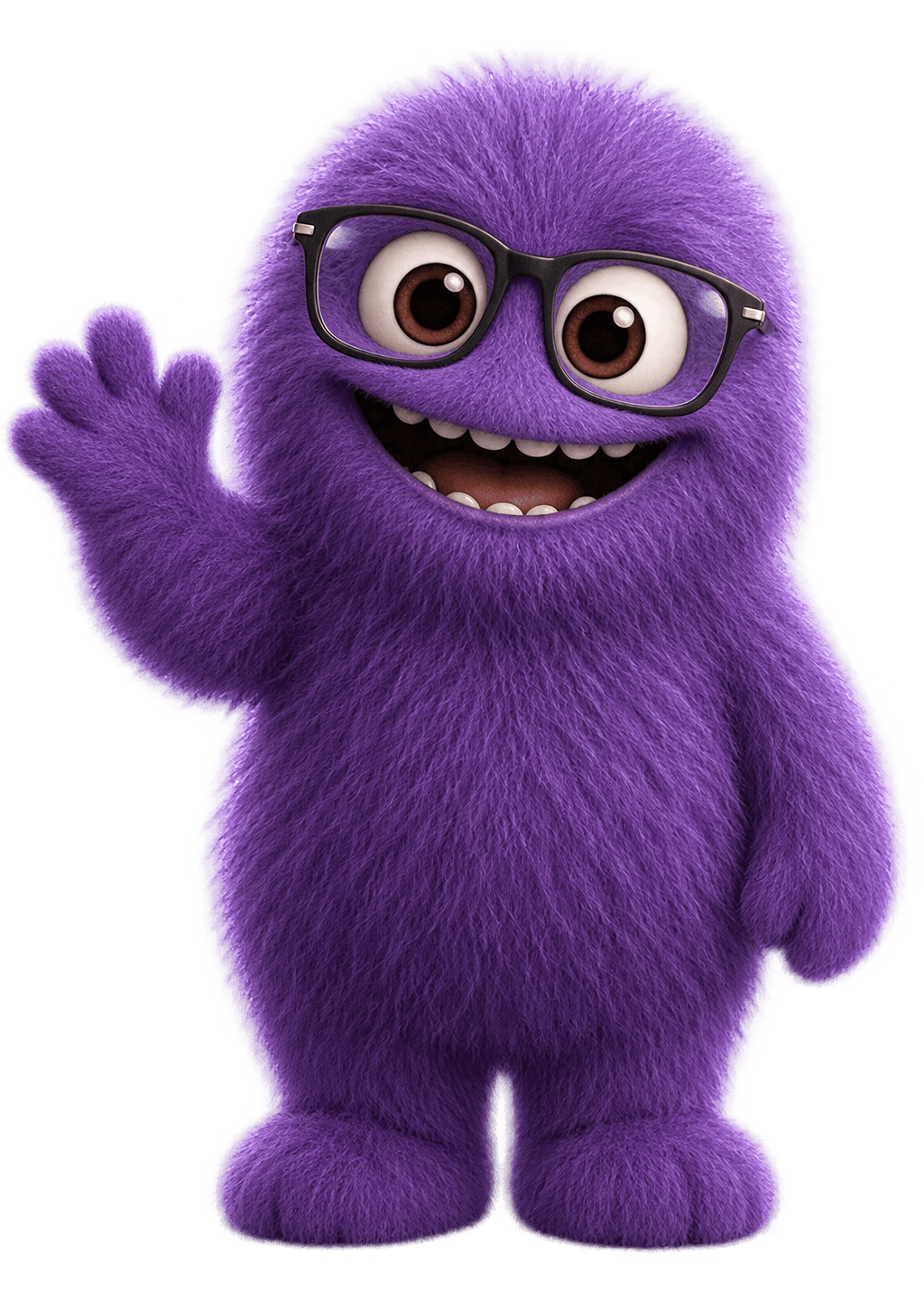 Zil, a mascote da Zillox AI, acenando